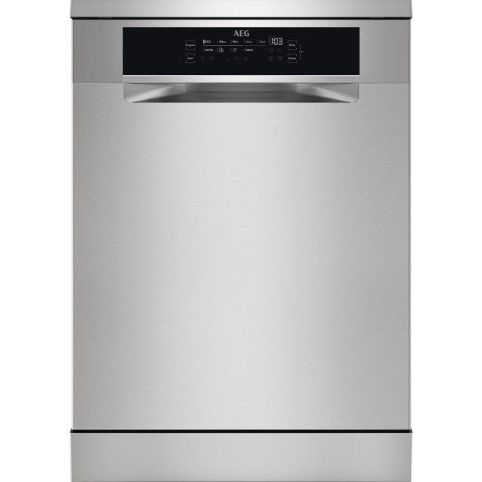 AEG FFB83707PM - Freestanding Dishwasher - D energy