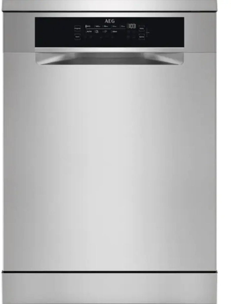 AEG FFB93807PM - Freestanding Dishwasher - D energy