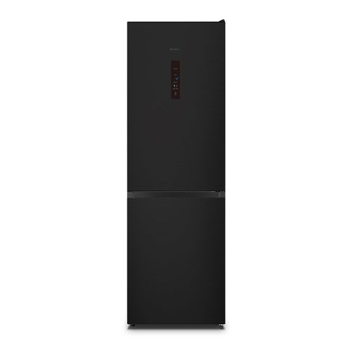 Teknix FFH1865BIX - Black Freestanding 60/40 Frost Free Fridge Freezer - D energy - Display