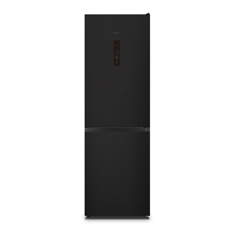 Teknix FFH1865BIX - Black Freestanding 60/40 Frost Free Fridge Freezer - D energy - Display