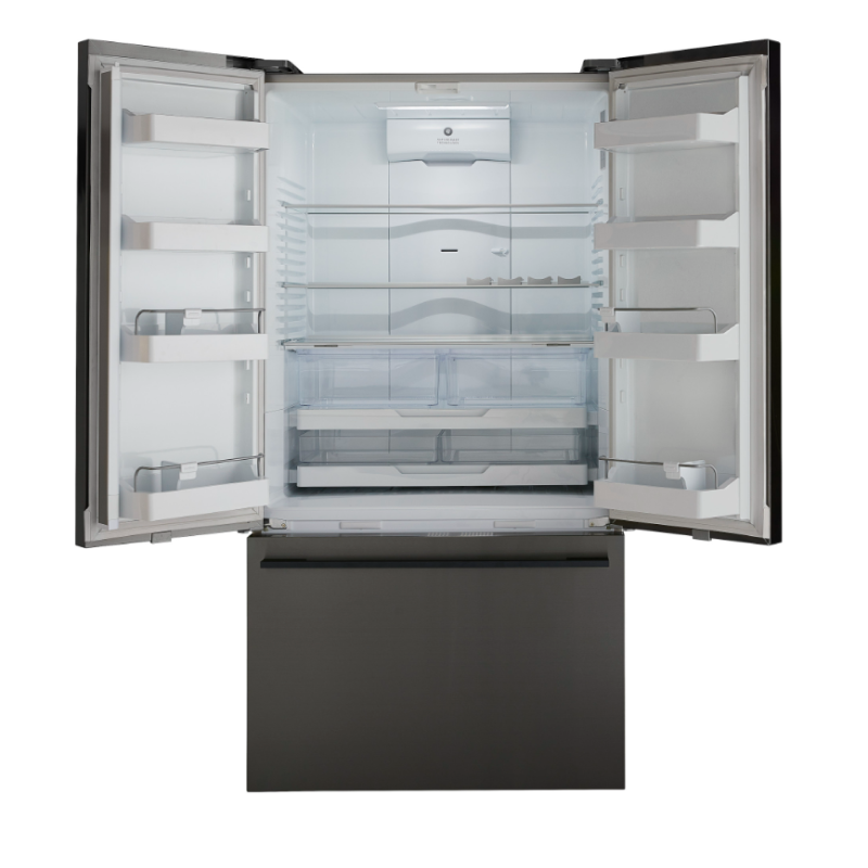 FisherPaykel RF540ADUB6 - Black Frost Free Fridge Freezer - F energy