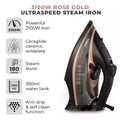 Tower T22013 - Blush Pink/Purple CeraGlide Iron - 3100W