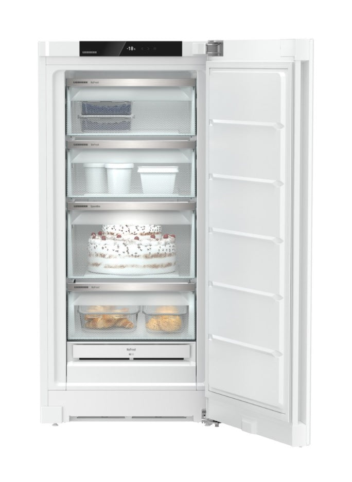 Liebherr FNE4204 - White Freestanding Frost Free Freezer - E energy