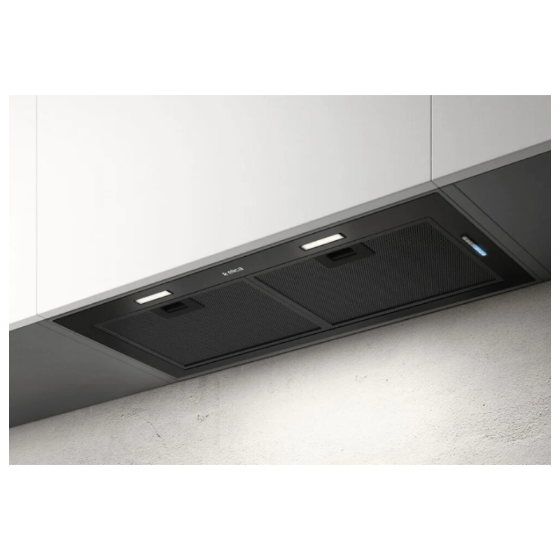 Elica FOLD-BLK-80 - Black Canopy Extractor Hood - B energy