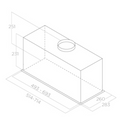 Elica FOLD-S-SS-60 - Stainless steel Canopy Extractor Hood - B energy