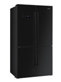 Smeg FQ60NDF - Black Frost Free Fridge Freezer - F energy - Display