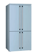 Smeg FQ960PB5 - Blue American Frost Free Fridge Freezer - F energy