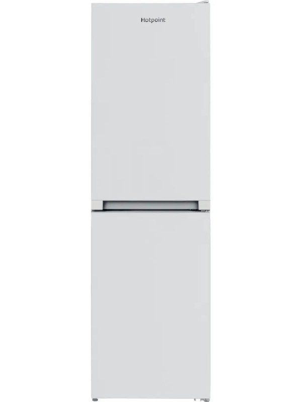 Hotpoint HBNF 55182 W UK - White Freestanding Frost Free Fridge Freezer - E energy - Display