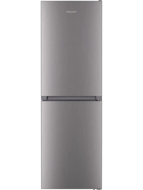 Hotpoint HBTNF 60182 X UK - Silver Freestanding Frost Free Fridge Freezer - E energy