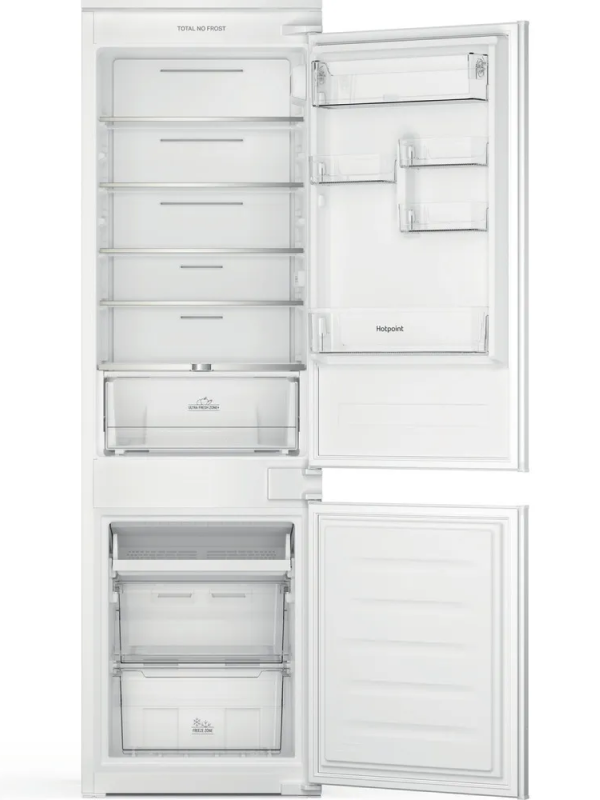 Hotpoint HTC18 T112 UK - White Integrated 70/30 Frost Free Fridge Free ...