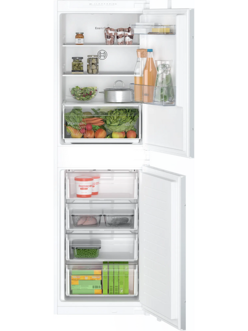 Bosch KIN85NSE0G - Integrated Frost Free Fridge Freezer - E energy