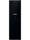 Hotpoint HBNF 55182 B AQUA UK - Black Freestanding Frost Free Fridge Freezer - E energy