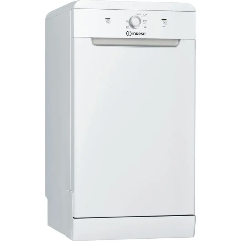 Indesit DF9E 1B10 UK - White Freestanding Dishwasher - F energy - Display