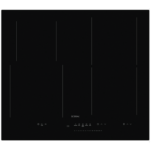 CDA HN6860FR - Black 4 Zone Electric Hob