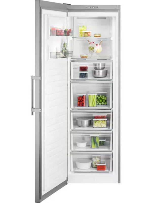 AEG OAG7M281EX - Silver Freestanding Frost Free Freezer - E energy