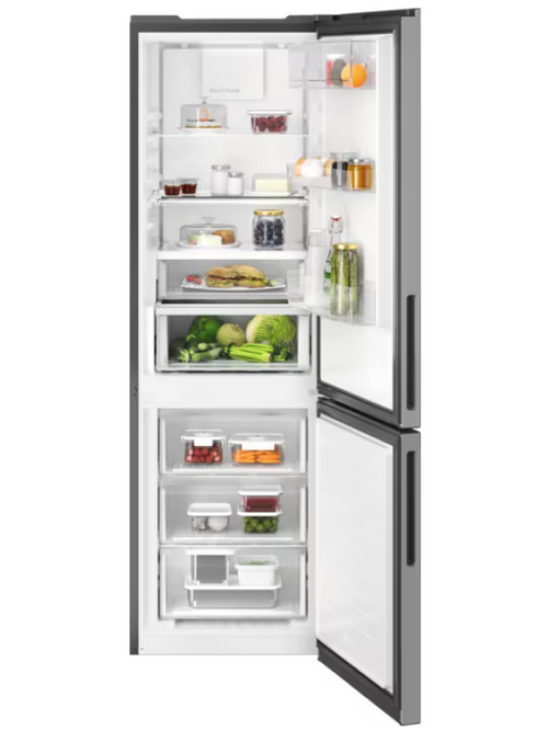 AEG ORC7P321DX - Silver Freestanding 70/30 Frost Free Fridge Freezer - D energy