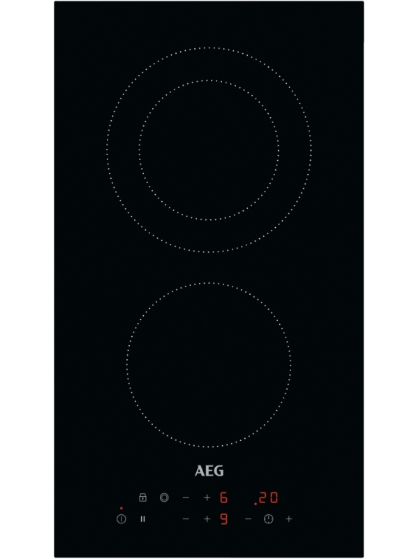 AEG HRX32310CB - Black 2 Zone Ceramic Hob