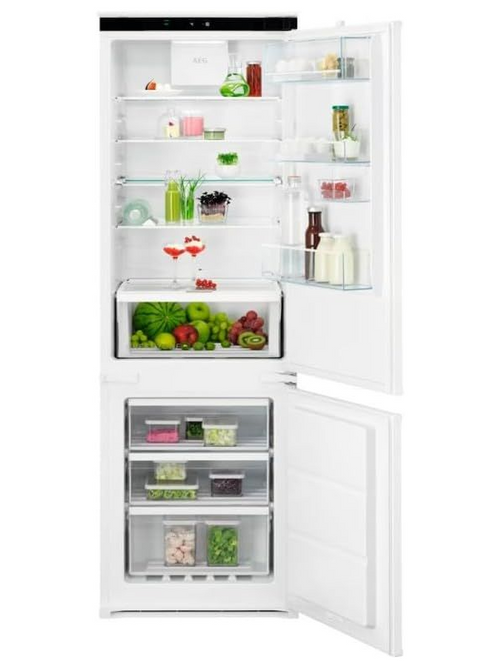 AEG OSC7G181ES - Integrated 70/30 Frost Free Fridge Freezer - E energy