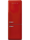 Smeg FAB38RRD5 - Red Freestanding 70/30 Frost Free Fridge Freezer - E energy