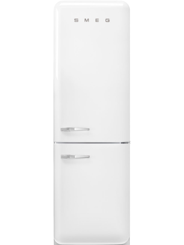 Smeg FAB32RWH5UK - White Freestanding 60/40 Frost Free Fridge Freezer - D energy