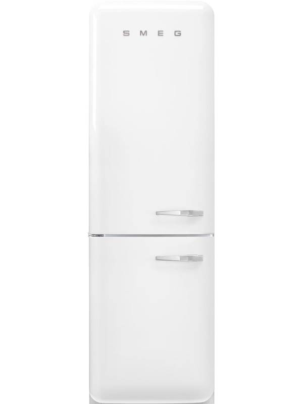 Smeg FAB32LWH5UK - White Freestanding 60/40 Frost Free Fridge Freezer - D energy