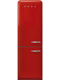 Smeg FAB32LRD5UK - Red Freestanding 60/40 Frost Free Fridge Freezer - D energy