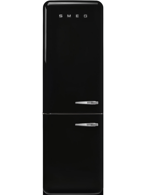 Smeg FAB32LBL5UK - Black Freestanding 60/40 Frost Free Fridge Freezer - D energy