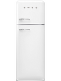 Smeg FAB30RWH5UK - White Freestanding 70/30 Fridge Freezer - D energy