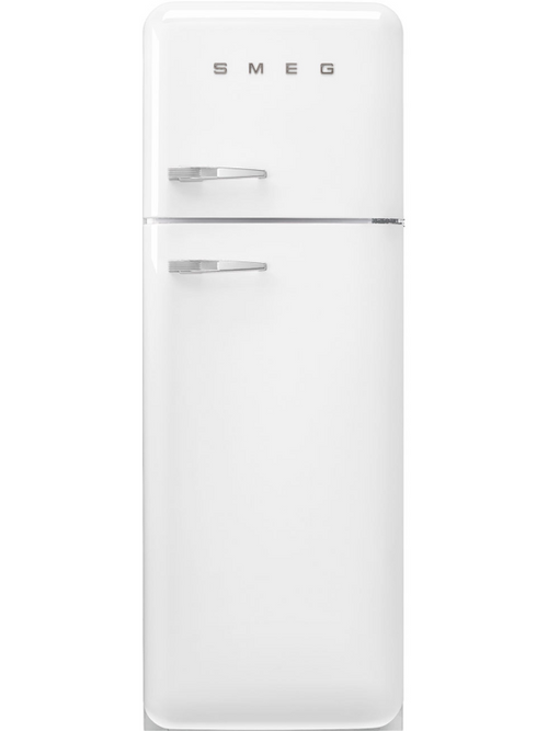 Smeg FAB30RWH5UK - White Freestanding 70/30 Fridge Freezer - D energy