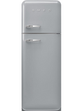 Smeg FAB30RSV5 - Silver Freestanding 80/20 Fridge Freezer - D energy