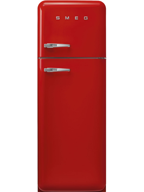 Smeg FAB30RRD5UK - Red Freestanding 80/20 Fridge Freezer - D energy