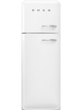 Smeg FAB30LWH5UK - White Freestanding 80/20 Fridge Freezer - D energy