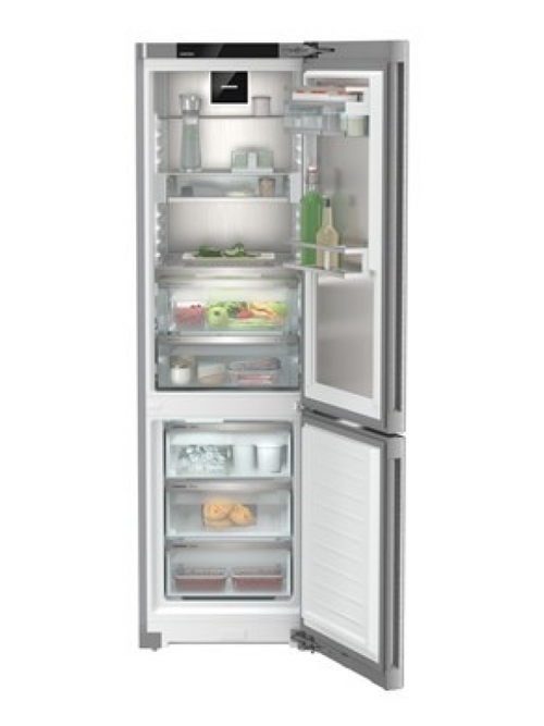 Liebherr CBNSTB579I - Stainless steel Freestanding Frost Free Fridge Freezer - B energy