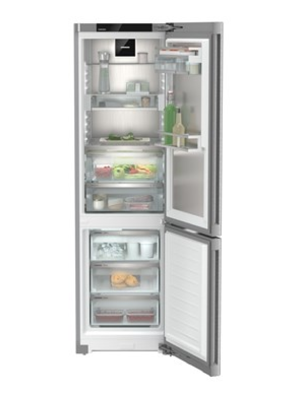 Liebherr CBNSTB579I - Stainless steel Freestanding Frost Free Fridge Freezer - B energy