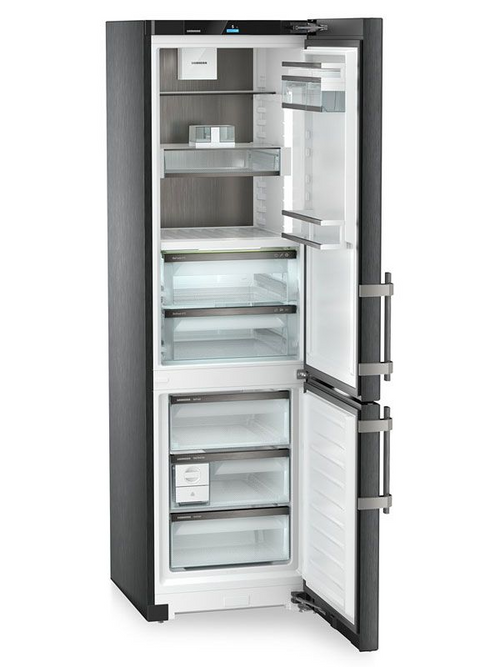 Liebherr CBNBSA10 575I - Black Freestanding Frost Free Fridge Freezer - A energy