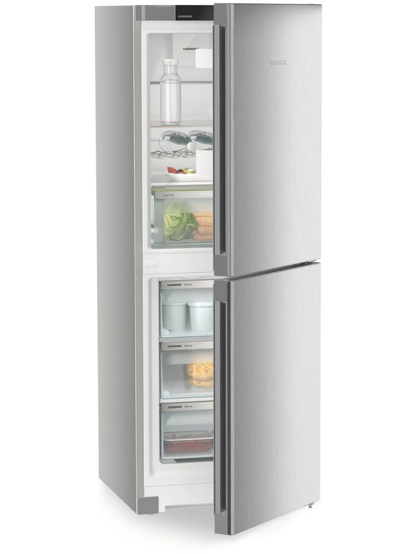 Liebherr CNSFC5023 - Silver Freestanding 50/50 Frost Free Fridge Freezer - C energy