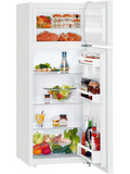 Liebherr CTE2531 - White Freestanding 80/20 Fridge Freezer - E energy