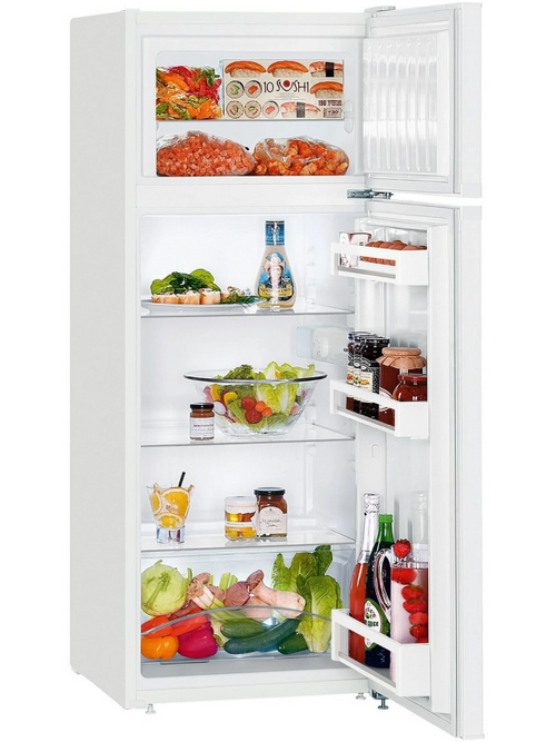 Liebherr CTE2531 - White Freestanding 80/20 Fridge Freezer - E energy