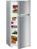 Liebherr CTELE2131 - Silver Freestanding 80/20 Fridge Freezer - E energy