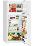 Liebherr CTE2131 - White Freestanding 80/20 Fridge Freezer - E energy