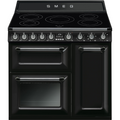 Smeg TR93IBL2 - Black 5 Zone Electric Cooker - Steam Assisted cleaning - A energy