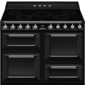 Smeg TR4110IBL2 - Black 5 Zone Induction Cooker - Steam Assisted cleaning - A energy