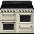 Smeg TR4110IP2 - Cream 5 Zone Induction Cooker - Steam Assisted cleaning - A energy