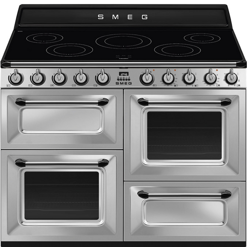 Smeg TR4110IX2 - Stainless steel 5 Zone Induction Cooker - Steam Assisted cleaning - A energy