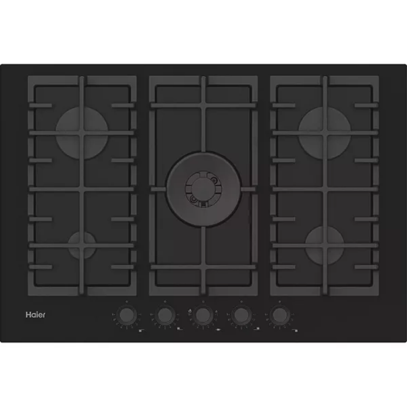 Haier HAVG75S2B - 5 Zone Gas Hob