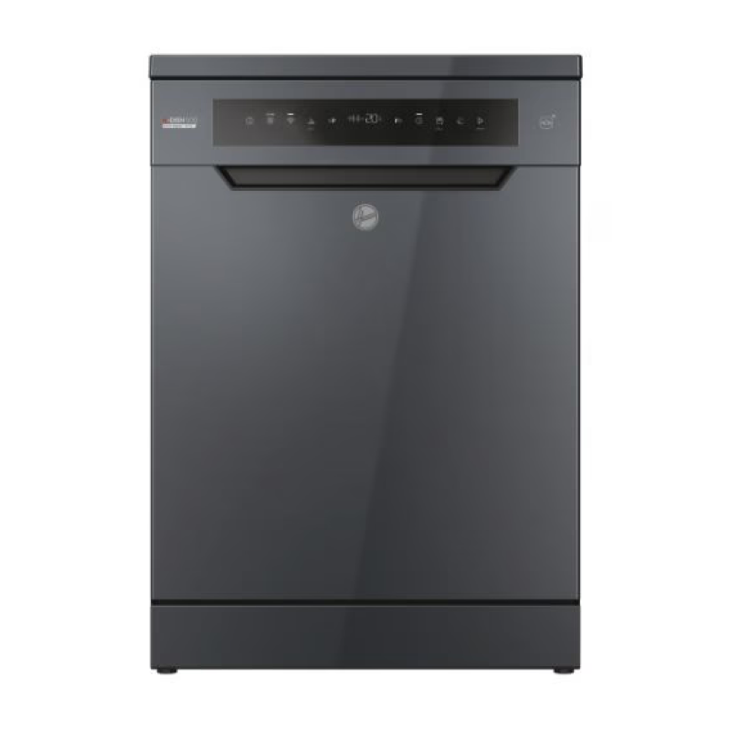 Hoover HF 5C7F0A-80 - Grey Freestanding Dishwasher - C energy