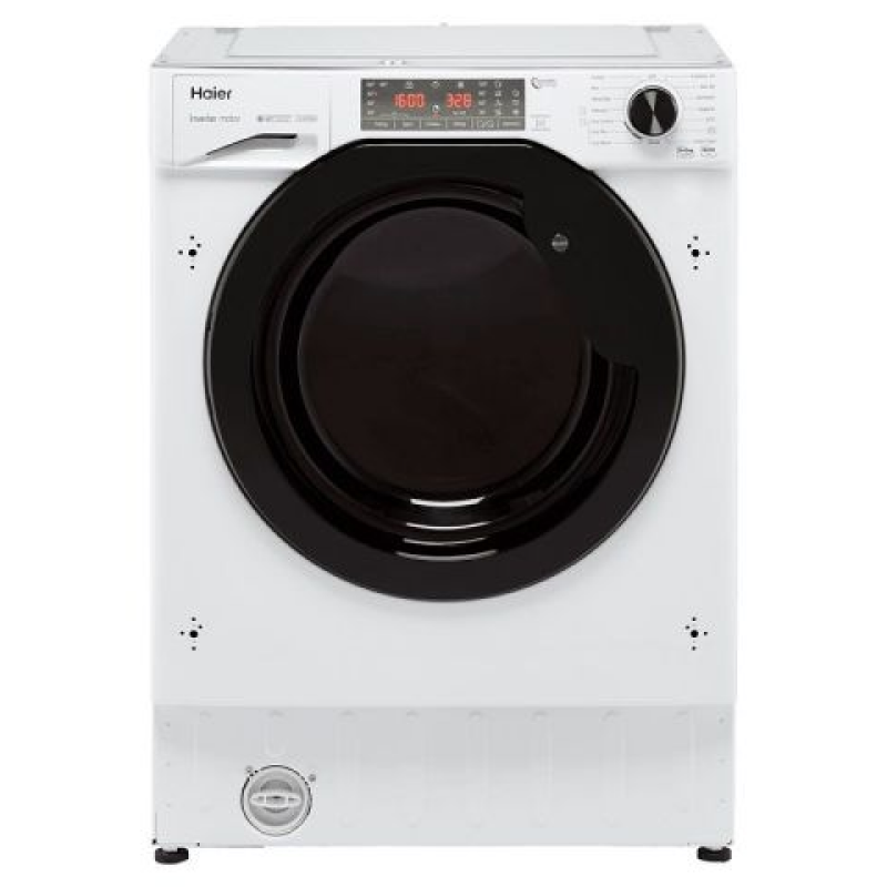 Haier HWDQ90B416FWB-UK - Integrated 9KG/5KG Washer Dryer - 1600 RPM - D energy