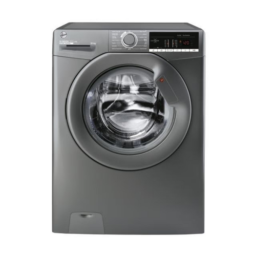 Hoover H3W410TAGGE/1-80 - Graphite Freestanding 10KG Washing Machine - 1400 RPM - C energy