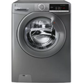 Hoover H3W 49TAGG4/1-80 - Graphite Freestanding 9KG Washing Machine - 1400 RPM - B energy