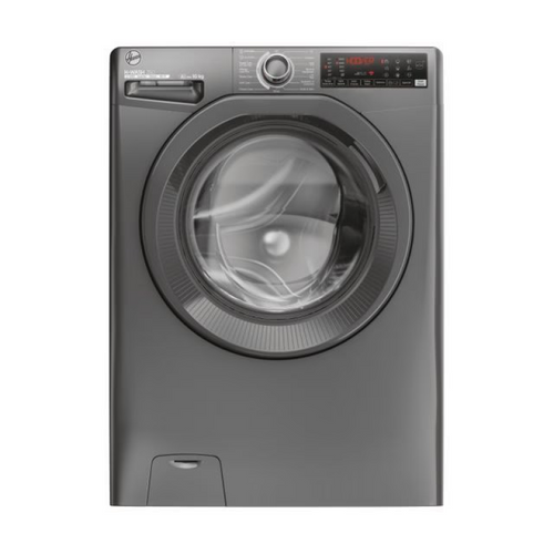 Hoover H3WPS4106TRR6-80 - Grey Freestanding 10KG Washing Machine - 1400 RPM - A energy